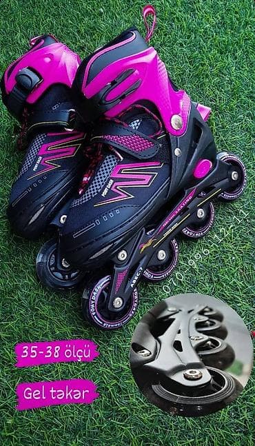 Rolik, kaykay 🛼 🔸️Ölçüsü 35-38 📐 🔹️Professional roliklər 📌 🔹Gel və