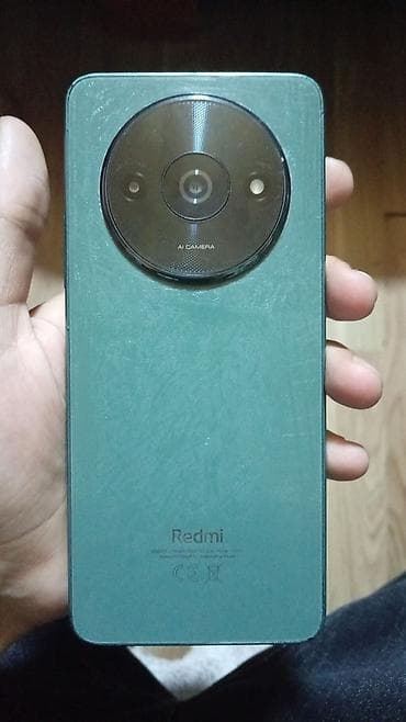 купить ноутбук в баку бу: Redmi A3, 128 ГБ, цвет - Зеленый, Отпечаток пальца — 3