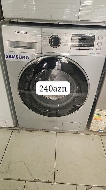Samsung önyükləməli paltaryuyan maşın — EcoBubble 8.0 kg