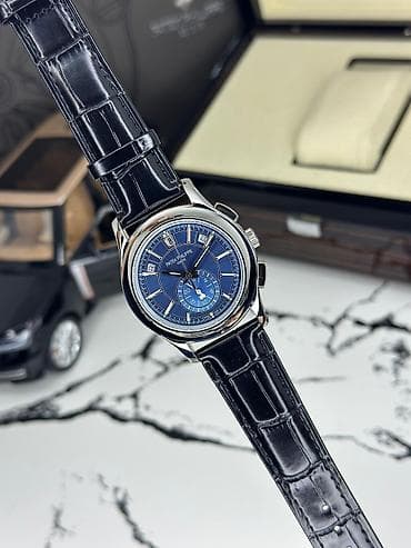 esger saati: Qol saatı, Patek Phillipe, rəng - Göy — 5