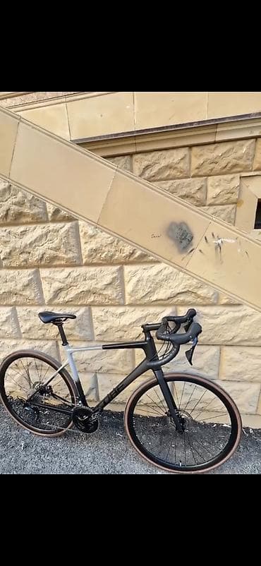 Спорт и хобби: Şosse/Gravel tipli velosiped - Geniş profilli, qəhvəyi kənarlı — 2