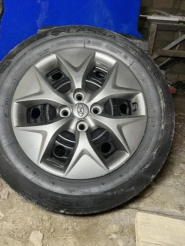 disk r15: İşlənmiş Disk təkər Hyundai 195 / 65 / R 15, 4 Boltlu — 1