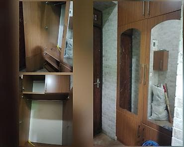 Dolab 110₼ satılır Őlçuleri: Eni 1.2m Hundurluk 2.8m Derinlik 0.6 m