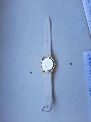 детские наручные часы swatch: İşlənmiş, Qol saatı, Swatch, rəng - Ağ — 1