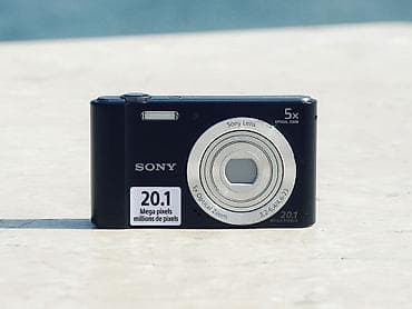 Sony fotoaparat. yaddaş kartı, batareya, adapter ve kabrosu var. unvan — 1