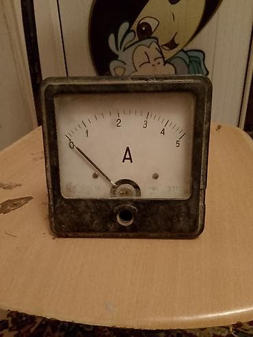 Analoq ampermetr (panel tipli) - Ölçü diapazonu: 0–5 A - Göstərici