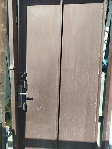 seyfi qapi: Metal giriş qapısı və çərçivəsi - Material: tam metal konstruksiya — 2