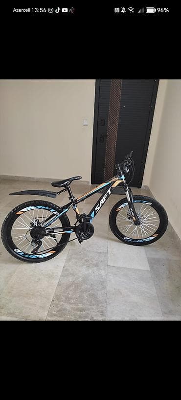 elektro velosipet: SAFT dağ velosipedi - Çərçivə: yüngül və möhkəm alüminium tipli — 3
