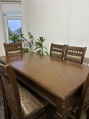 perla stol stul: Для гостиной, Прямоугольный стол, 6 стульев — 1