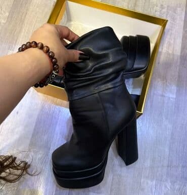 домашние тапочки новый: Ölçü: 38.5, rəng - Qara, Yeni — 3