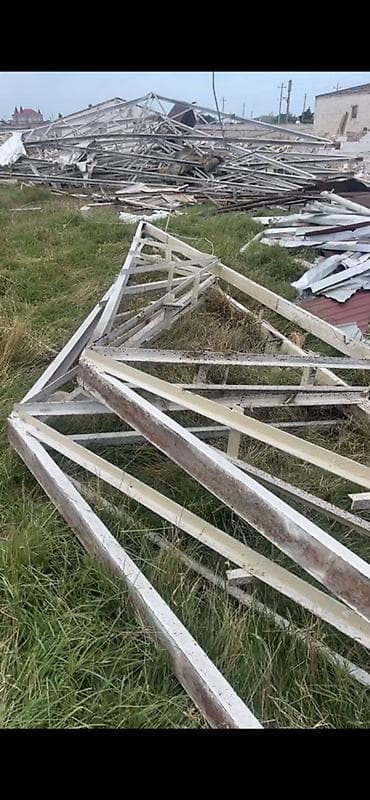 Metal ferma və konstruksiya hissələri Uzunlugu 13 metir stenka