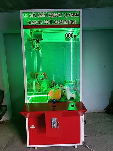 oyuncaqlar mahnısı: Uşaq və ailə məkanları üçün “claw machine” – oyuncaqlı əyləncə aparatı — 5