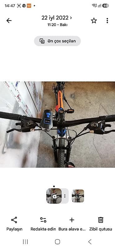 velasbet: Adore MTB velosiped - Korpus: yüngül alaşımlı hardtail çərçivə - — 3