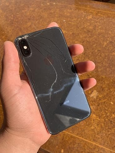 IPhone Xs, 256 GB, Jet Black, Face ID, Simsiz şarj — 1