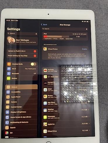 Apple iPad: Apple iPad 6 (2018), 9,7", < 64 GB — 2