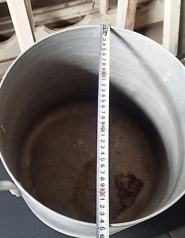 sekiller videolar: Qazan, rəng - Gümüşü, Alüminium, 5-dən çox l, Lacor, SSRİ — 2