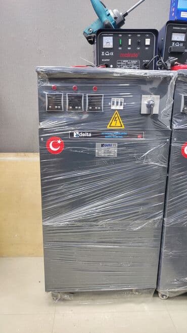 Yeni, Ev üçün, 3 faza, Gərginliy stabilizatoru, 220/380 V, Pulsuz çatdırılma, Rayonlara çatdırılma, Kredit var