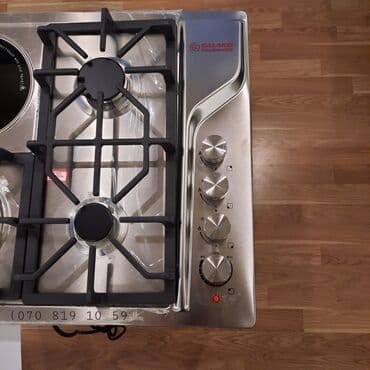 keramika peçi: Plitə Qazlı, Quraşdırılan, 4 gözlü, Yeni — 3