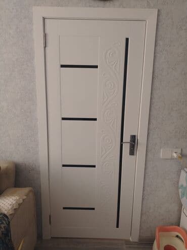 ağ xalca: Qonaq otağı üçün Yeni Otaq qapısı 90x205 sm Naliçnik ilə, Zəmanətli, Ödənişli quraşdırma, Pulsuz çatdırılma — 28