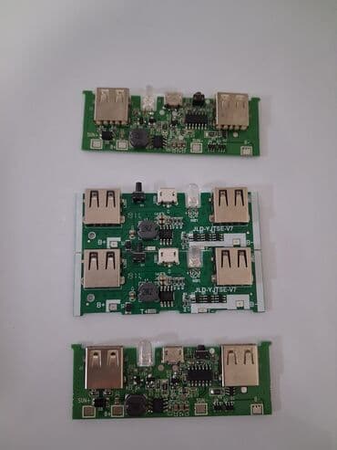 Компьютеры, ноутбуки и планшеты: Powerbank platası (USB çıxışlı, LED və mikro-USB girişli modul — 2