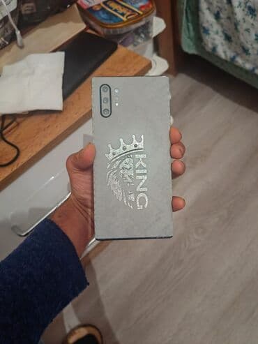 samsunk note 10: Samsung Note 10 Plus, 256 GB, rəng - Qara, Sensor, Barmaq izi, Simsiz şarj — 2