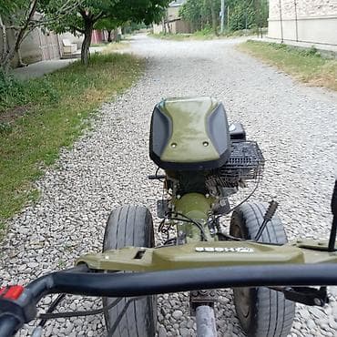 teker barter: Qoşqulu motoblok / kiçik kənd təsərrüfatı nəqliyyatı. Güclü benzin — 2