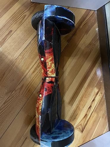 elektrikli bisiklet: Öz-özünə balanslaşan elektrikli skuter (hoverboard) adaptr yeri xarab — 2