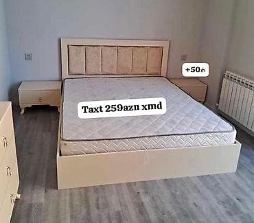 taxt döşəyi: İkinəfərlik, Ödənişli matras, Sadə laminat — 2