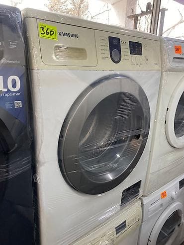 televi: Samsung önyükləməli paltaryuyan maşın - Yük tutumu: 6,5 kq (paneldə — 1