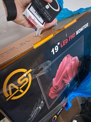 19" LED FHD Monitor – AS brendi Xüsusiyyətlər: - Ekran ölçüsü: 19