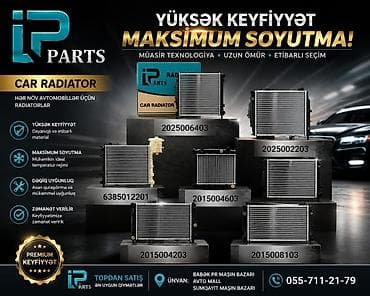 IP Parts avtomobil radiatorları - Müasir texnologiya ilə hazırlanmış — 1