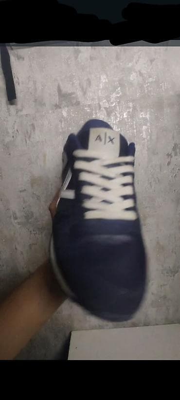 Armani Exchange (A|X) kişi krossovkası 33-34 razmerdi Kişi üçündür — 1