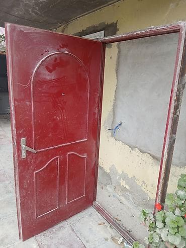 qapi ev ucun: Metal giriş qapısı – komplekt - Material: polad/metal konstruksiya — 1