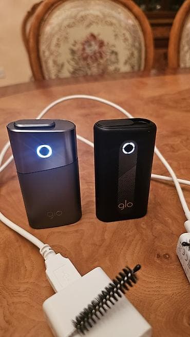 Glo Elektron siqaret aparatları. 2 ədəd Glo aparatı (qalın/nazik).Az
