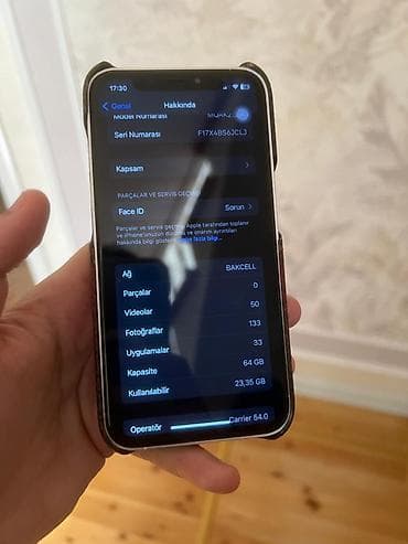 philips xenium 9@9d: IPhone X, 64 GB, Ağ, Sənədlərlə, Zəmanət — 5