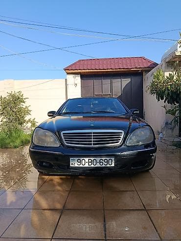 mersedes qapı: Mercedes-Benz S-Class: 3.2 l | 1999 il Sedan — 4