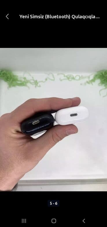 bluetooth nauşniklər: Yeni Simsiz (Bluetooth) Qulaqcıqlar, Samsung, rəng - Ağ — 4