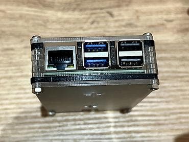 mac pro: Raspberry Pi 5 (4GB) + Active Cooler + RTC Battery + Adapter + Case — 4