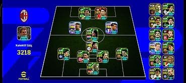 start navigator: EFootball hesabı – güclü komanda və zəngin heyət Xüsusiyyətlər: - İki — 2