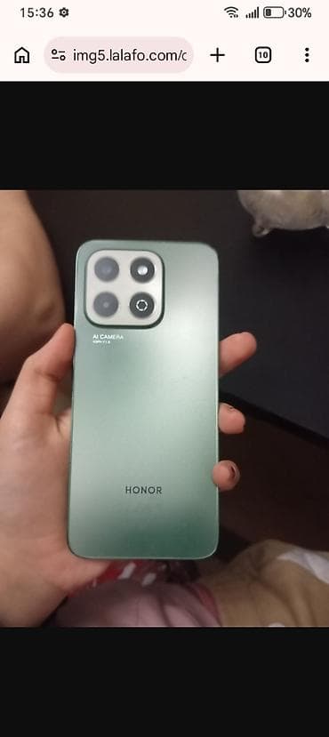 redmi 12s ekran: Honor X6b, 128 GB, rəng - Yaşıl, Sensor, Barmaq izi — 1