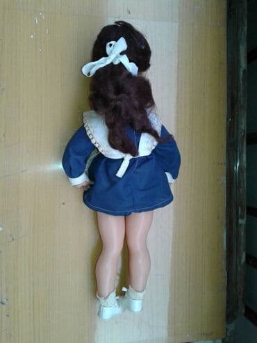 işlenmiş maşınlar: Куклы(SSSR). Комплект "Кукла - школьница с кроватью и стульями" — 5