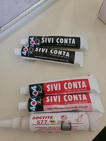 su mator: Məhsul: Sıvı conta və yivli birləşmələr üçün mastika seti - 404 — 3