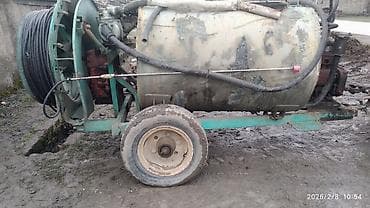 kafe avadanligi: Vakumlu Dərmansəpən /suçəkən qoşqu agregatı - Təkərli qoşqu üzərində — 2