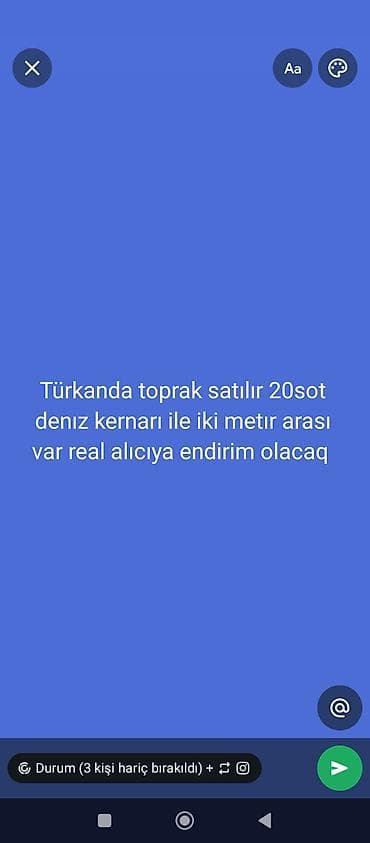Türkan qəsəbəsində torpaq sahəsi satılır. - Sahə: 20 sot - Yerləşmə