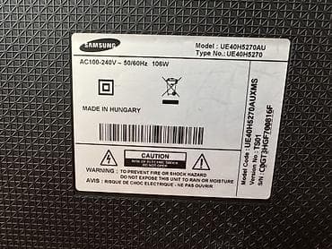 İşlənmiş Televizor Samsung LED ekran 40" FHD (1920x1080) — 3