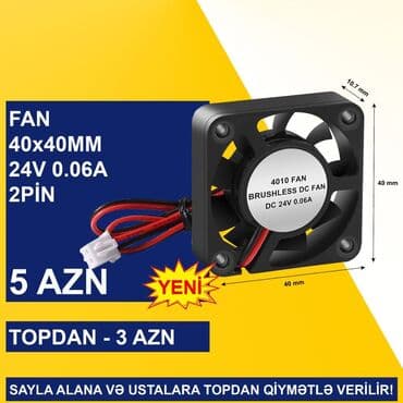 вентилятор для компьютера: Kulerlər/Fanlar/Breketlər SAYLA ALANA VƏ USTALARA TOPDAN QİYMƏTLƏ — 7