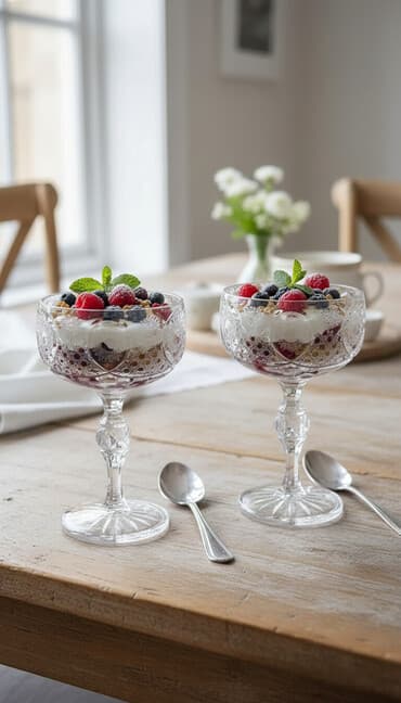 Tort və şiriniyyat qabı, Şüşə, Rusiya