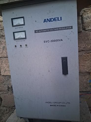 qaz balonlari: Andeli SVC-30000VA – AC Avtomatik Gərginlik Tənzimləyicisi — 1