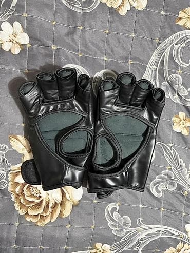 MMA və boks üçün əlcək dəsti - 2 cüt: MMA yarımbarmaq əlcəkləri və — 2