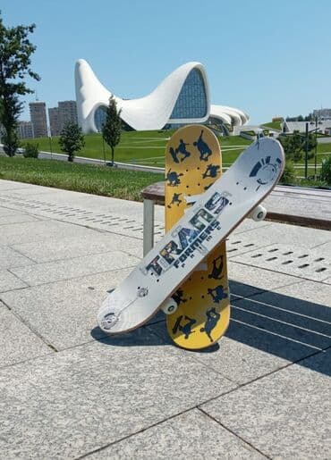 детские самокаты с родительской ручкой: Skeybord, Kaykay, Skeyt və Pennyboardlar🛹 🔹Hər növ və hər yaşa uyğun — 1